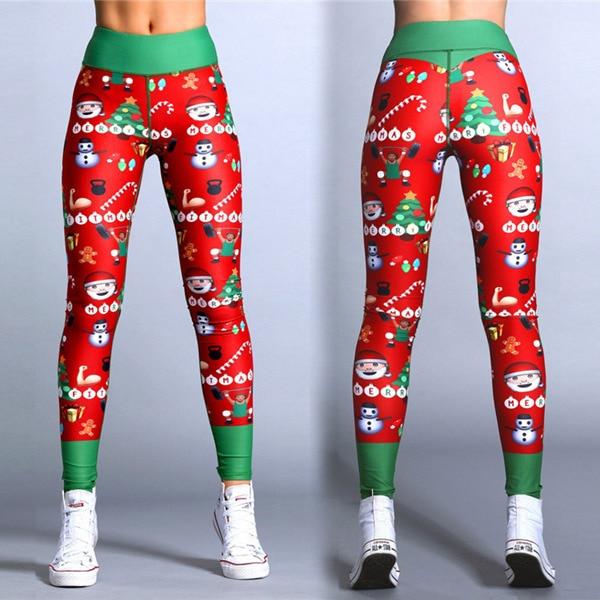 Christmas Tree Compression Leggings: Women's Christmas Outfits | FIERCEPULSE